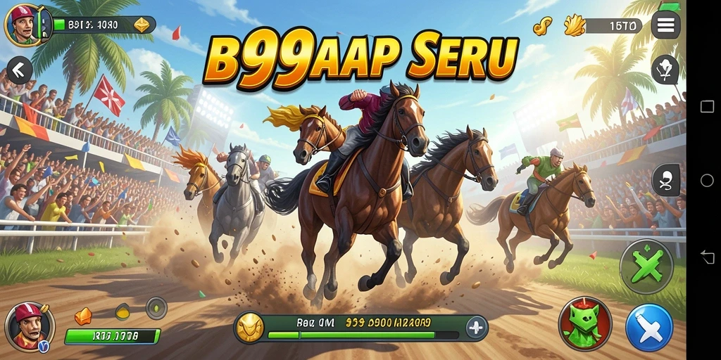 Gameplay Racing yang intens dan mendebarkan di 99RTP.