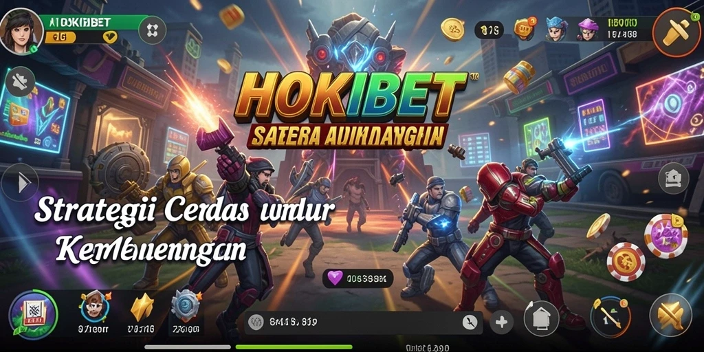 Tampilan strategis dalam pertempuran HOKIBET yang menegangkan.