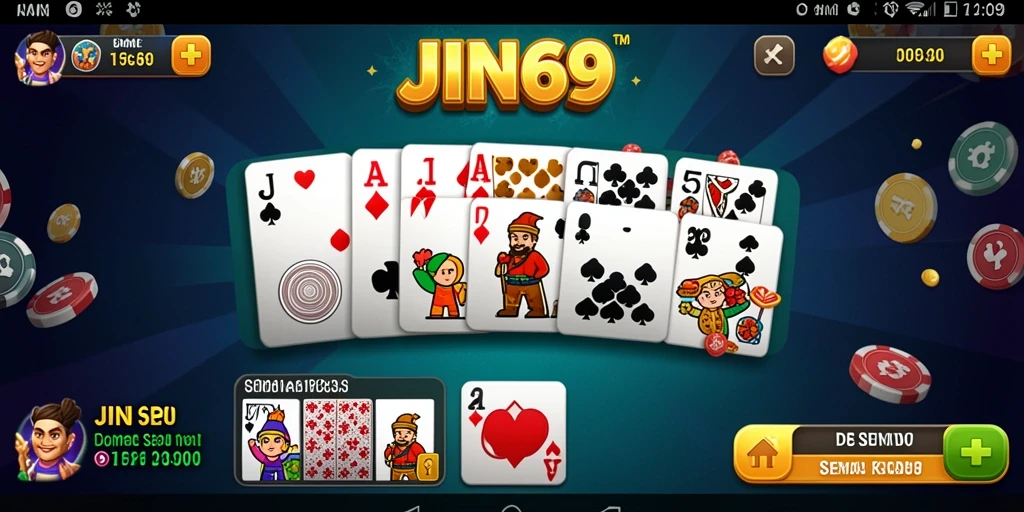 Gameplay seru JIN69 dengan grafik menarik dan interaksi pemain.