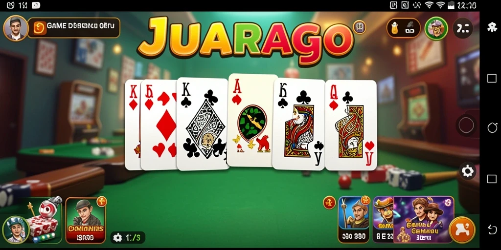 Tampilan permainan JUARAGO yang seru dan interaktif.