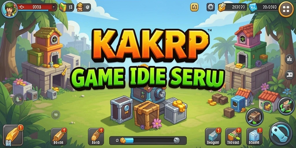 Tampilan gameplay KAKRP yang mendebarkan saat sumber daya dikelola secara otomatis.
