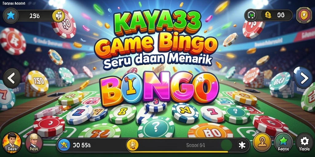 Tampilan gameplay seru dari KAYA33 yang menampilkan suasana Bingo.