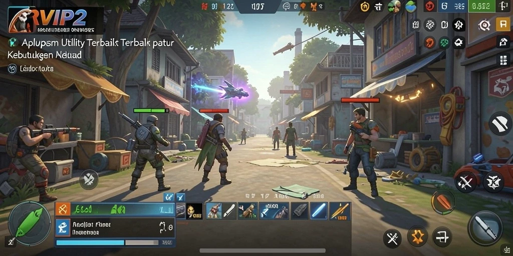 Screenshot utama RVIP2 yang menampilkan antarmuka aplikasi Utility.