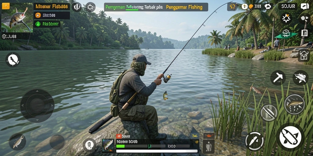 Gameplay memancing seru dan menarik dalam SOJU88.