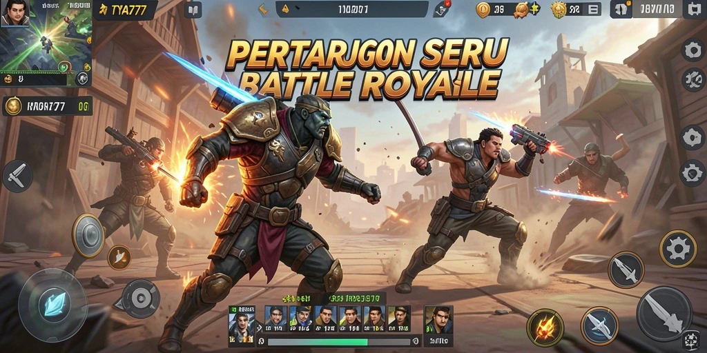 Tampilan gameplay seru di TYA777 dengan pertarungan tak terduga.