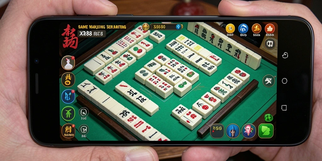 Tampilan gameplay Mahjong XR88 yang memukau dan menantang.